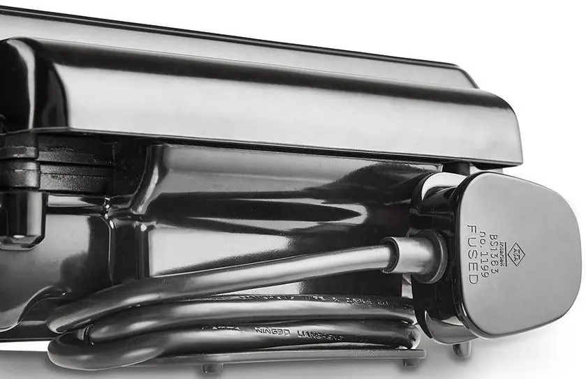 Aparat de facut vafe VonShef 2013307 (Inox/Black)