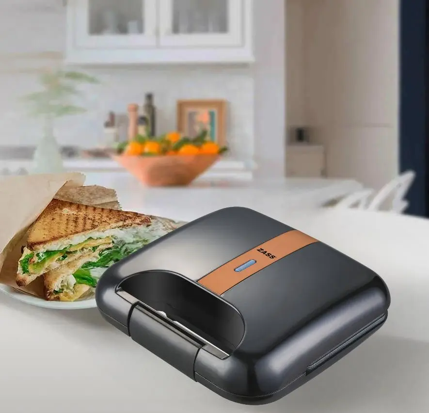 Бутербродница Zass ZSM 20 (Black/Rose Gold)