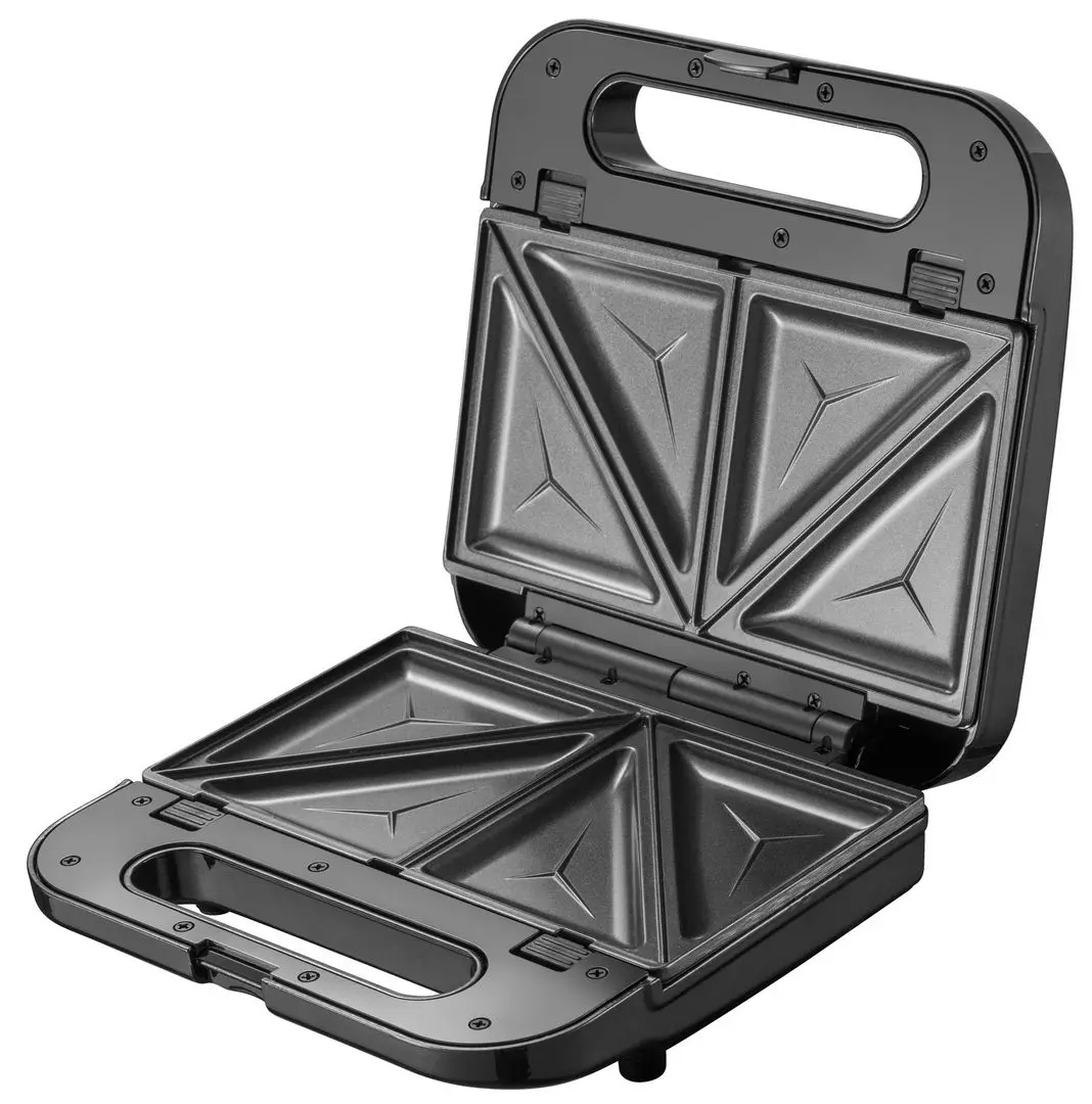 Aparat de facut sadwich-uri 3in1 Zokura Z1226 (Black/Inox)