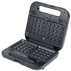 Aparat de facut sadwich-uri 3in1 Zokura Z1226 (Black/Inox) Thumb