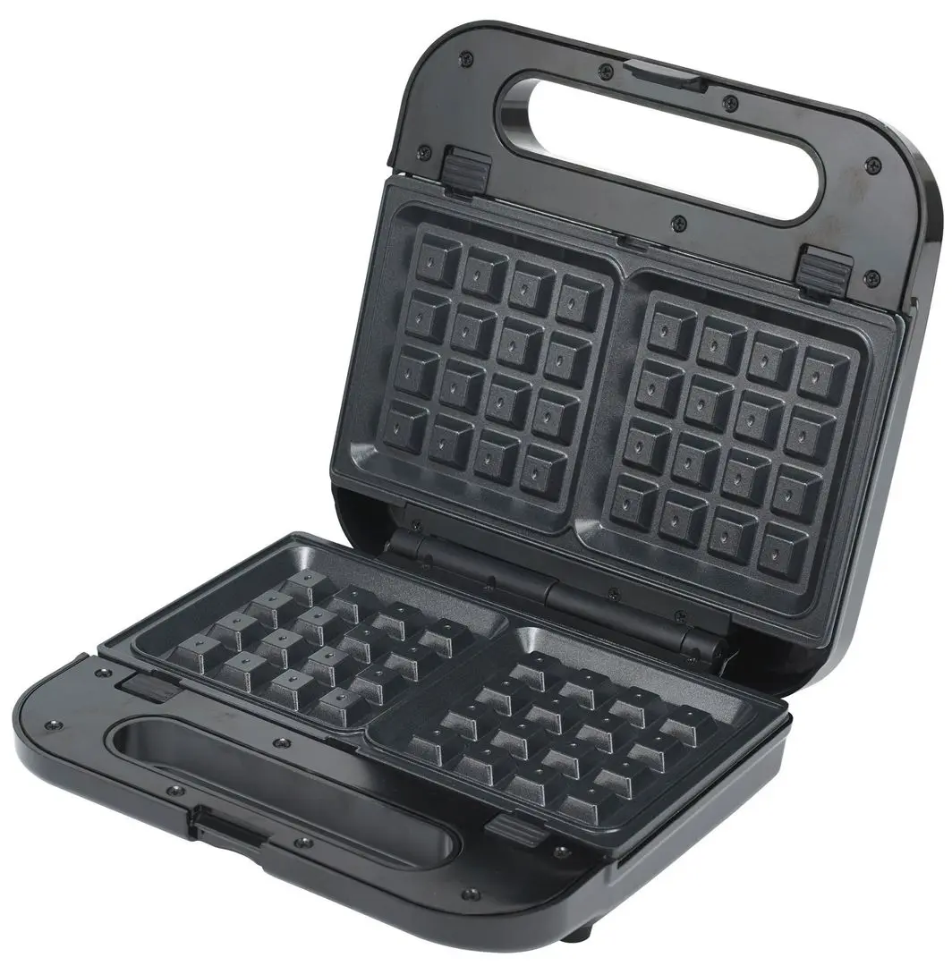 Aparat de facut sadwich-uri 3in1 Zokura Z1226 (Black/Inox)