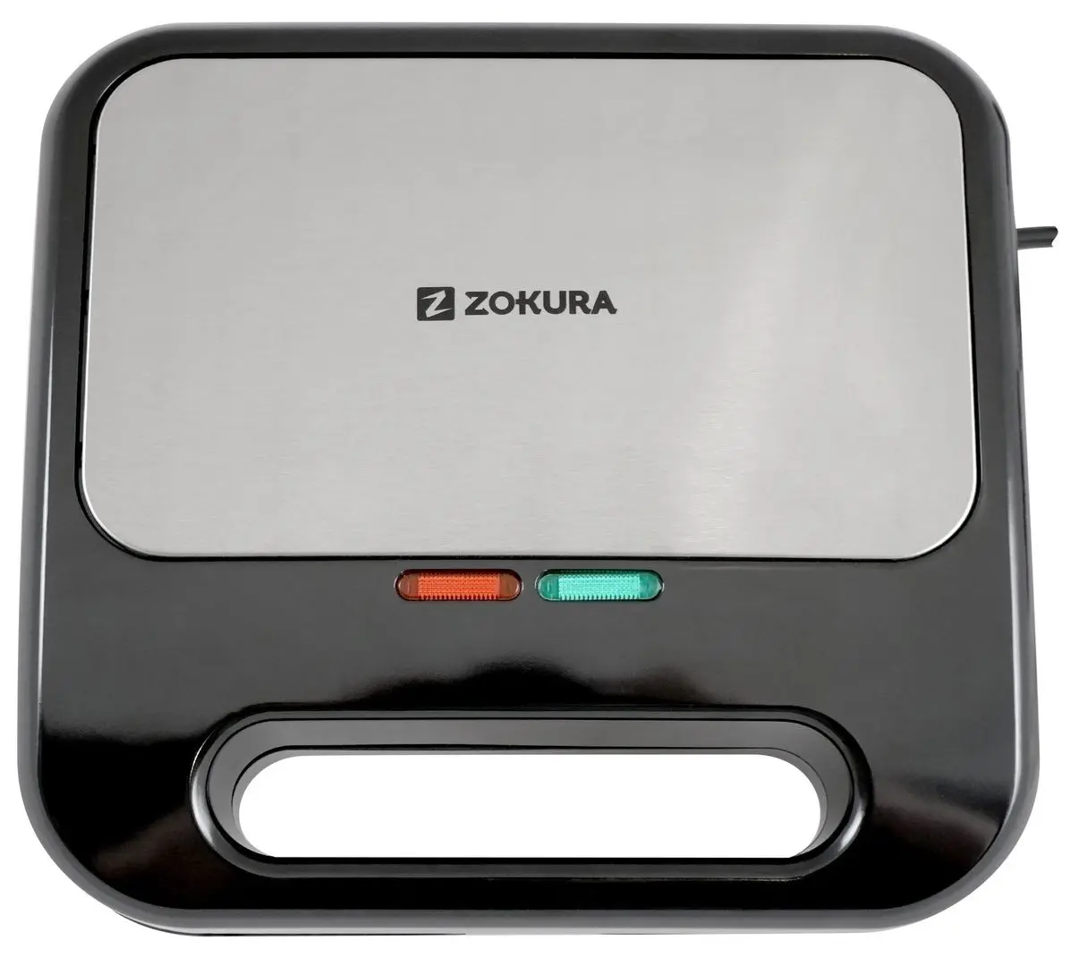 Aparat de facut sadwich-uri 3in1 Zokura Z1226 (Black/Inox)