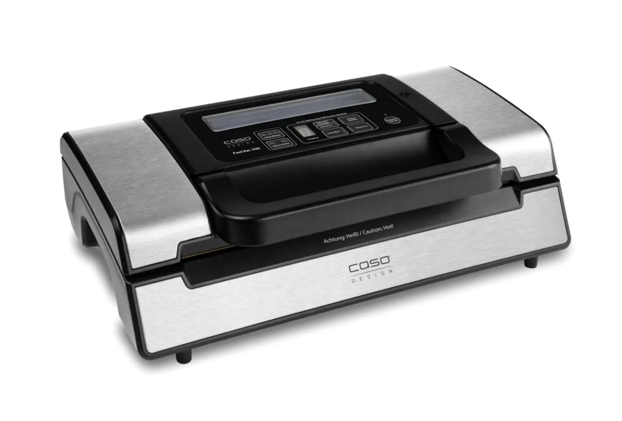 Aparat pentru vidare Caso FastVac 500 (Black/Silver)
