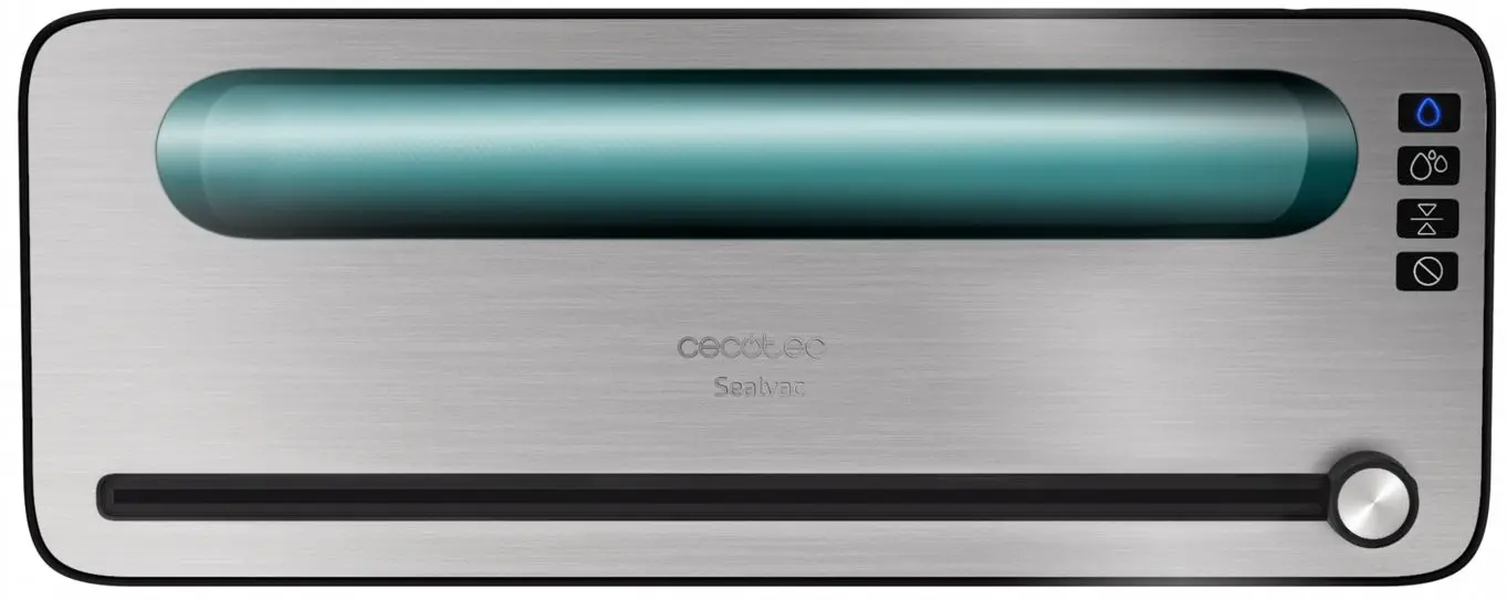 Aparat de vidat Cecotec SealVac 120 SteelCut (Silver/Black) - 9