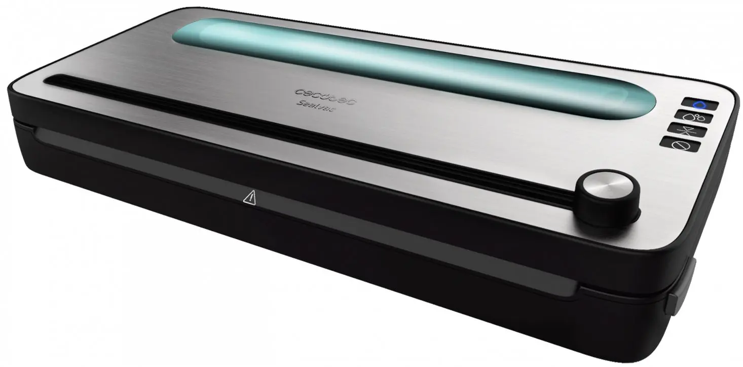 Aparat de vidat Cecotec SealVac 120 SteelCut (Silver/Black)
