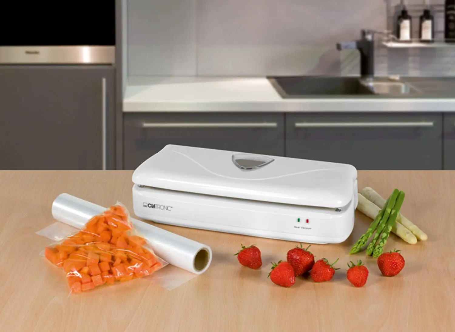 Ambalator vacuum Clatronic FS 3261 (White)