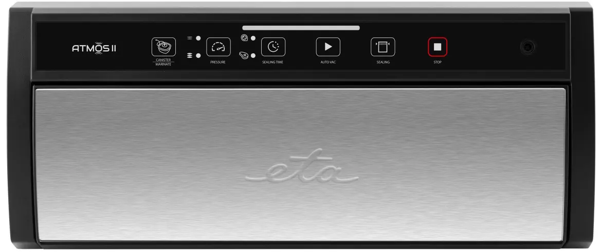 Aparat pentru vidare ETA Atmos II 6762 90000 (Black/Inox)