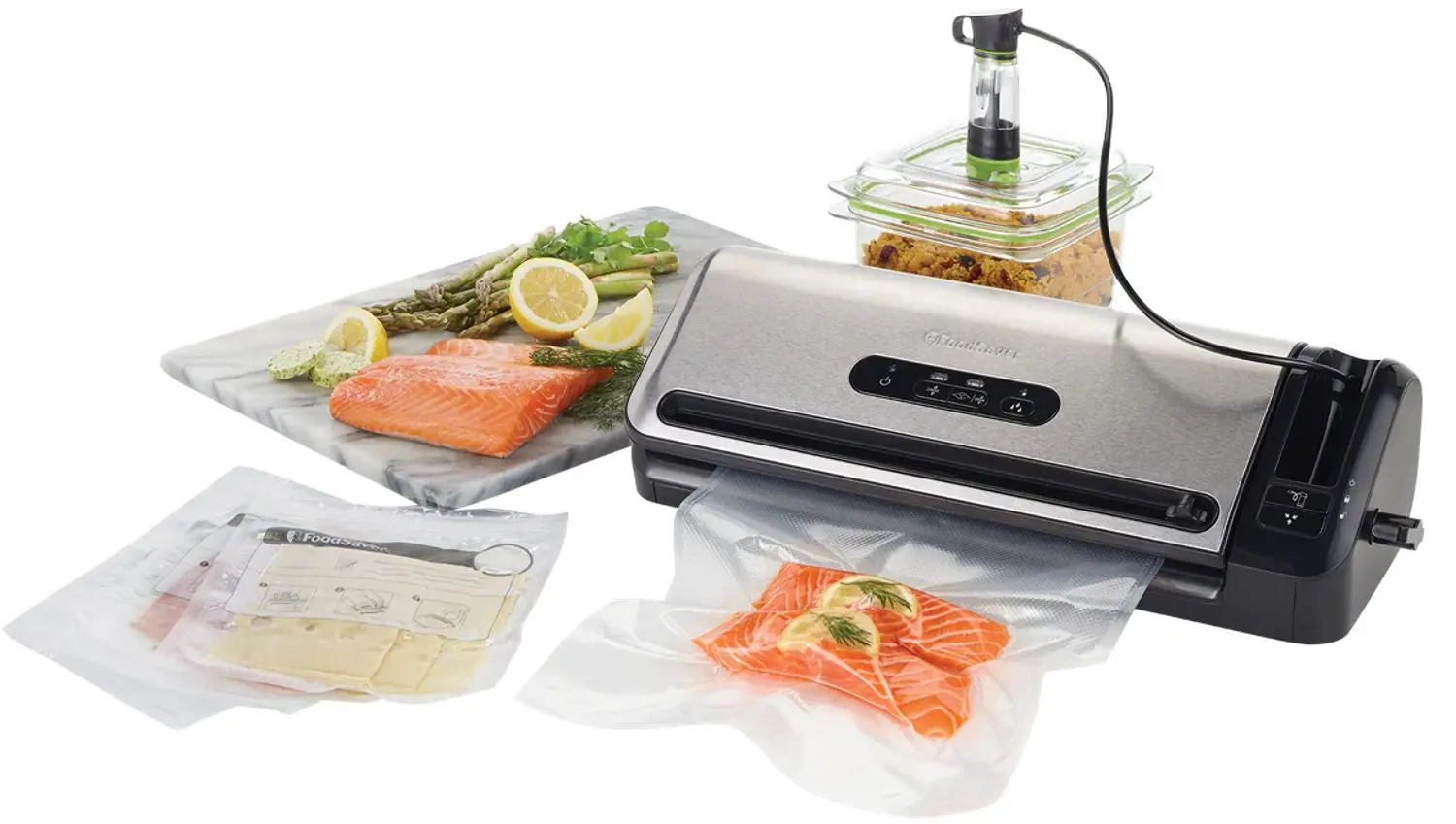 Aparat pentru vidare FoodSaver FFS017X-01 (Silver/Black)