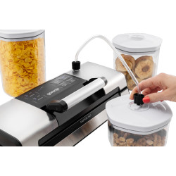 Aparat pentru vidare Gorenje VS120E PRO (Inox/Black) Thumb