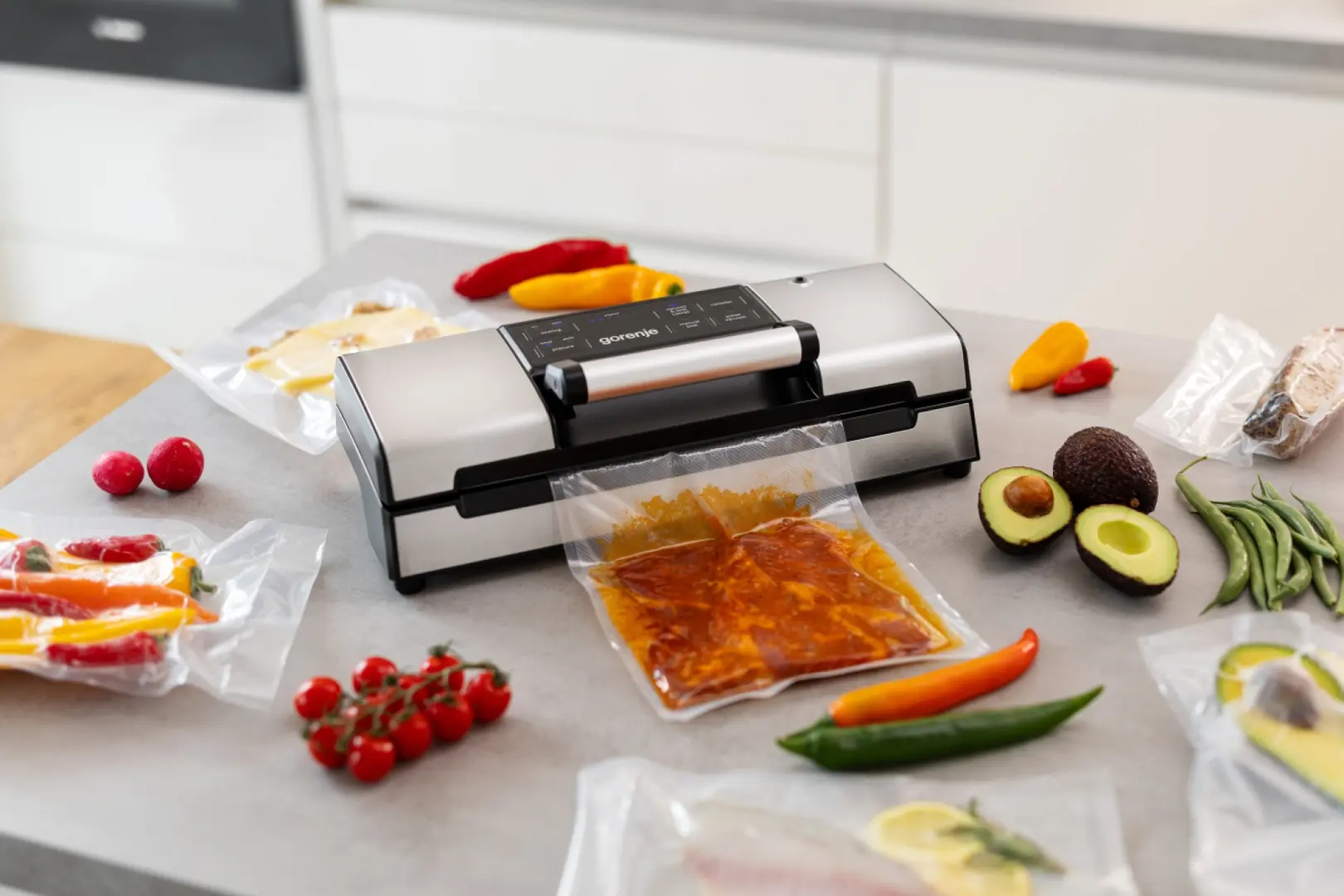 Aparat pentru vidare Gorenje VS120E PRO (Inox/Black) - 8