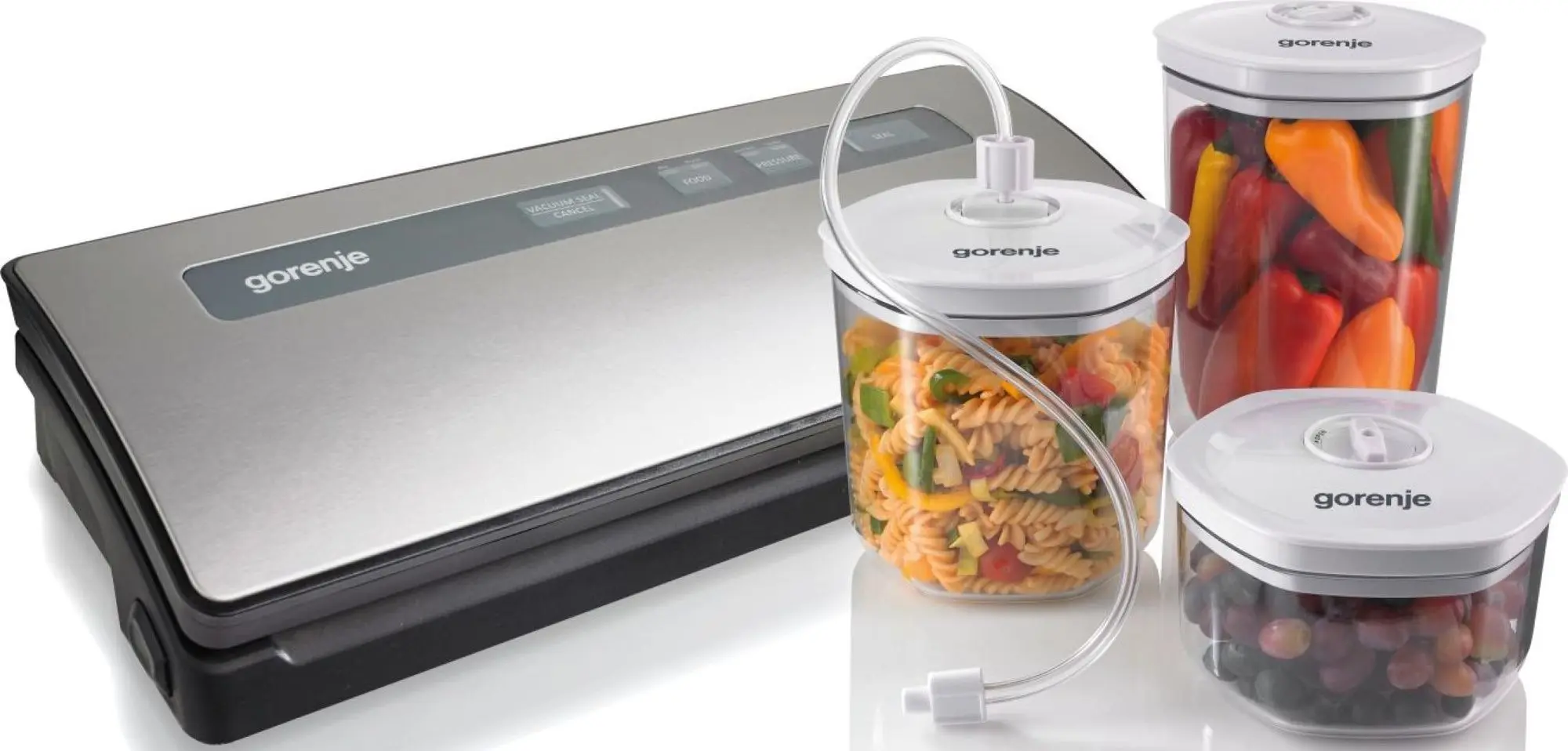 Aparat de vidat Gorenje VS120ES (Inox)