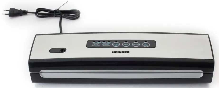 Aparat de vidat Heinner HAV-130BKSS (Inox/Black)