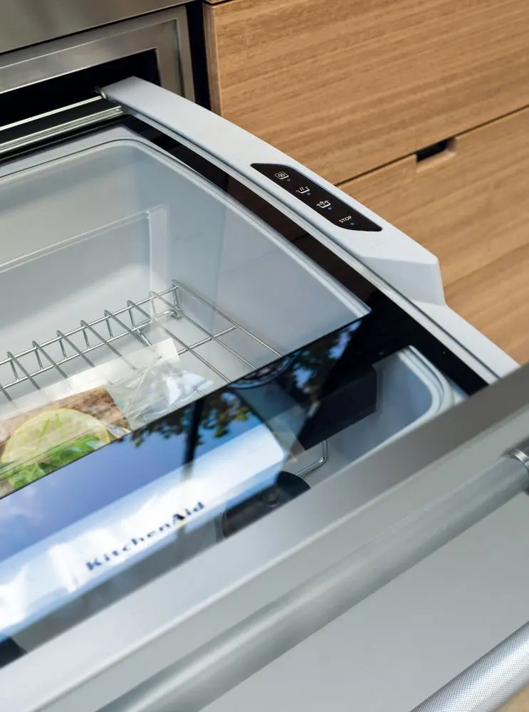 Встраиваемый вакуумный упаковщик KitchenAid KVXXX 44601 (Inox)