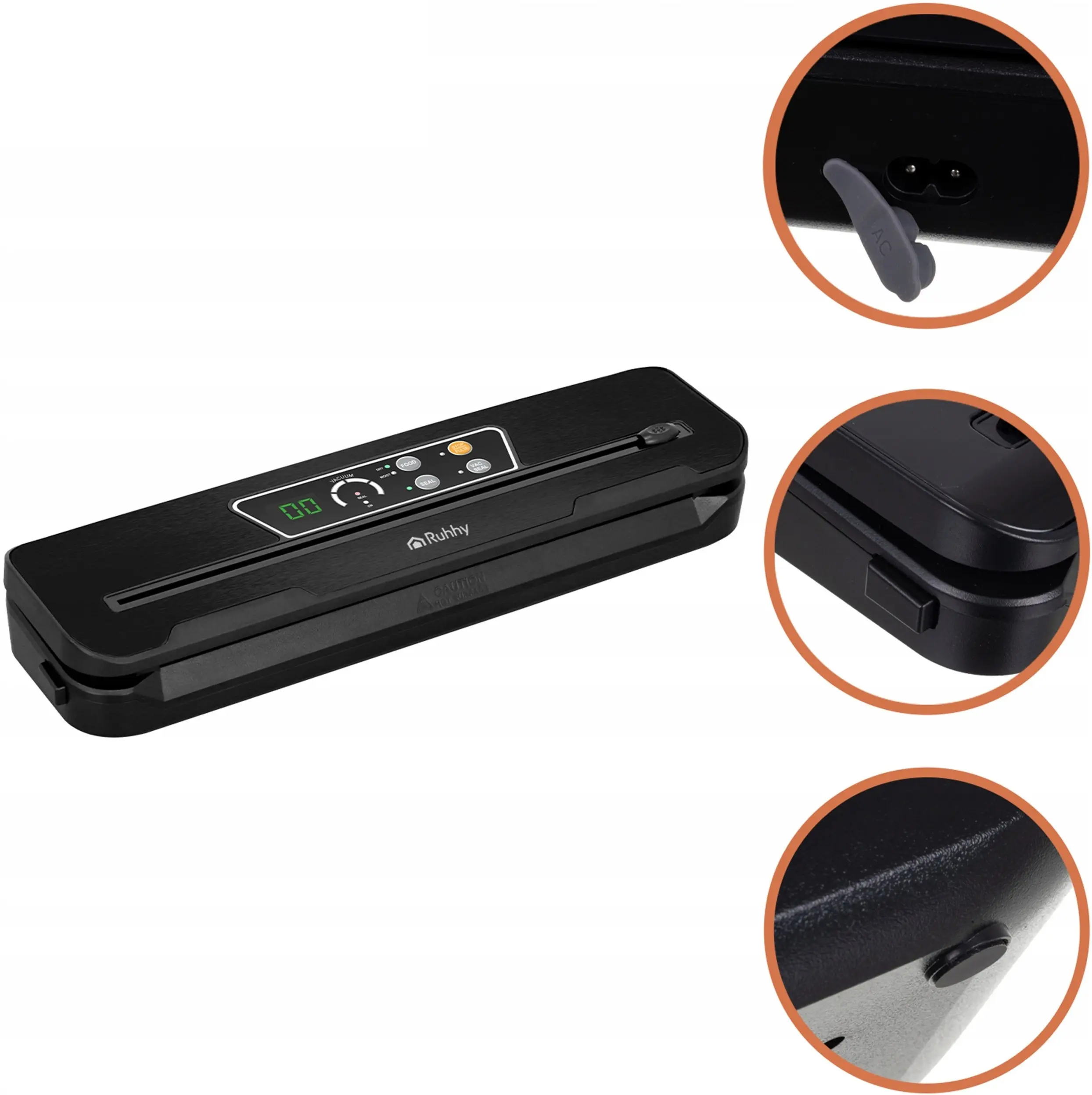 Aparat de vidat Ruhhy 24755 (Black) - 4