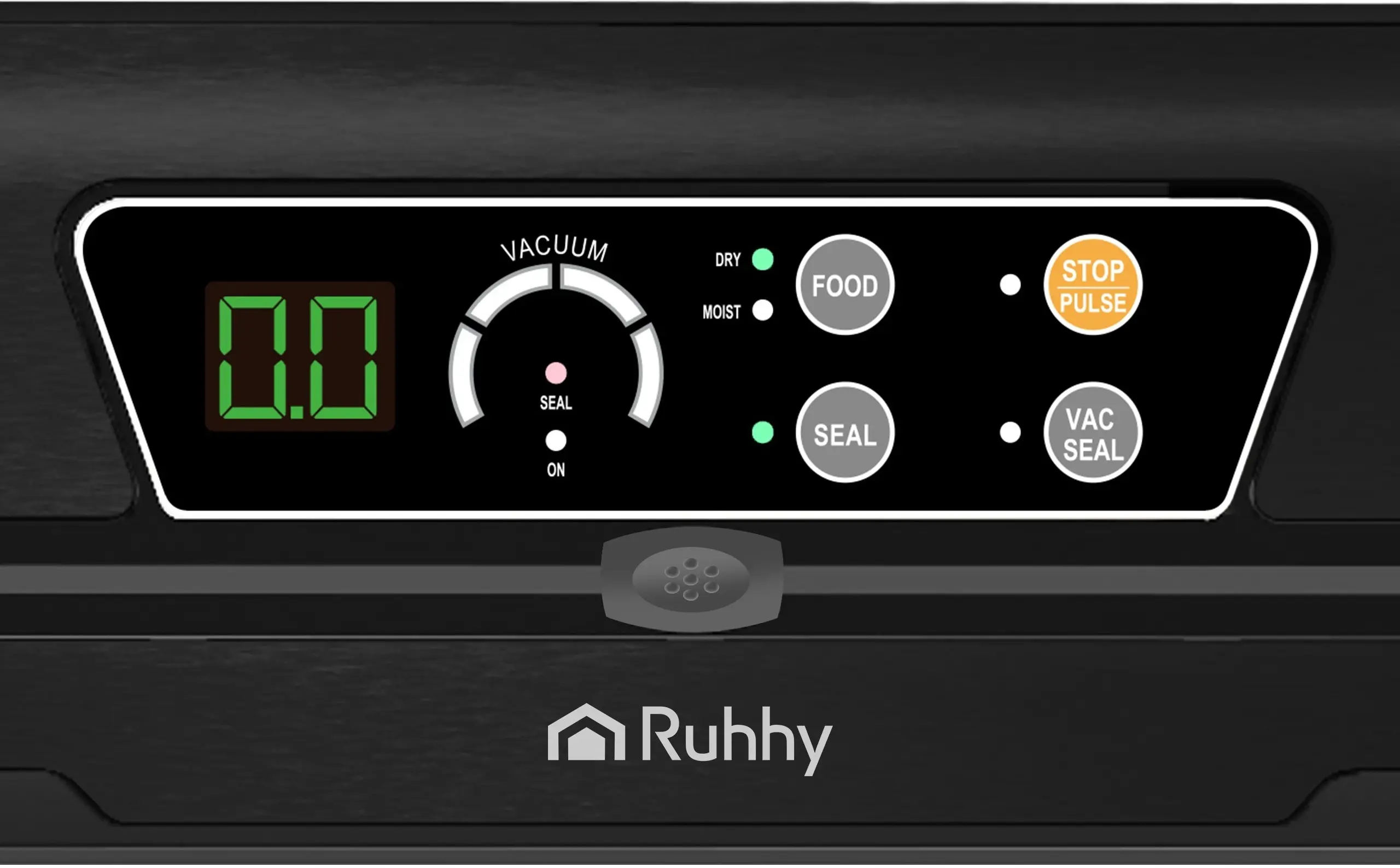 Aparat de vidat Ruhhy 24755 (Black) - 6