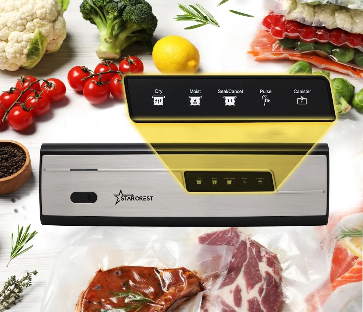 Вакуумный упаковщик Starcrest VS-3230X (Inox)