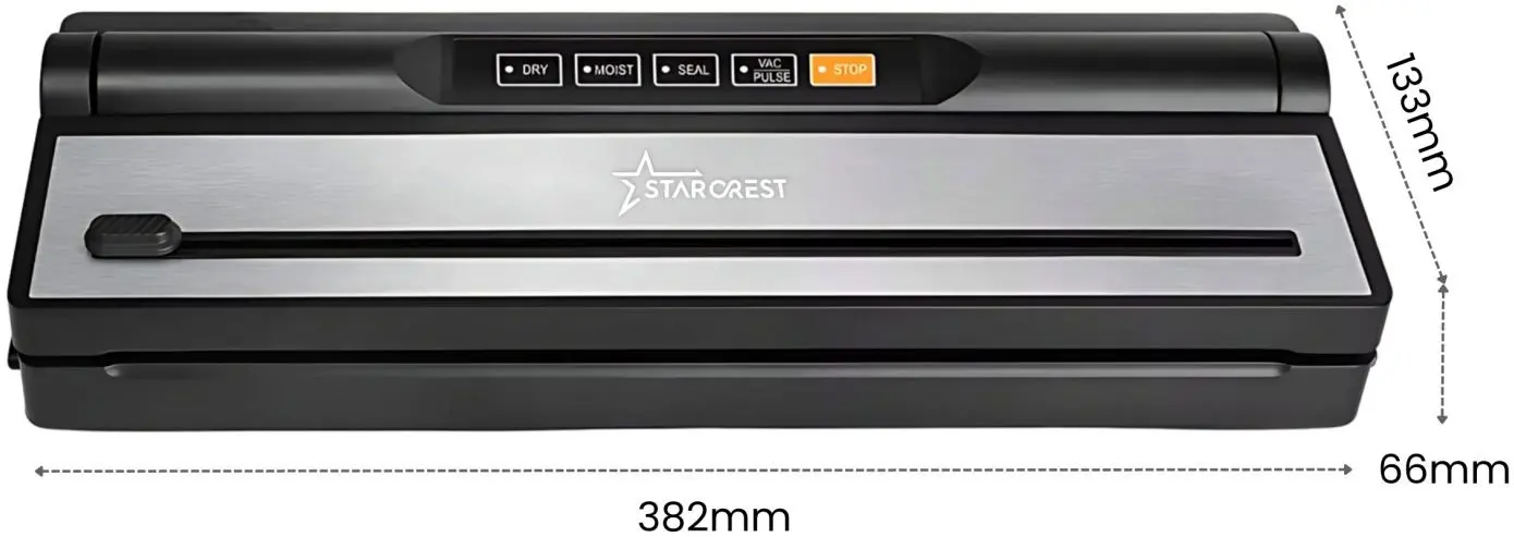 Aparat pentru vidare Starcrest VS-6016 (Black/Inox) - 2