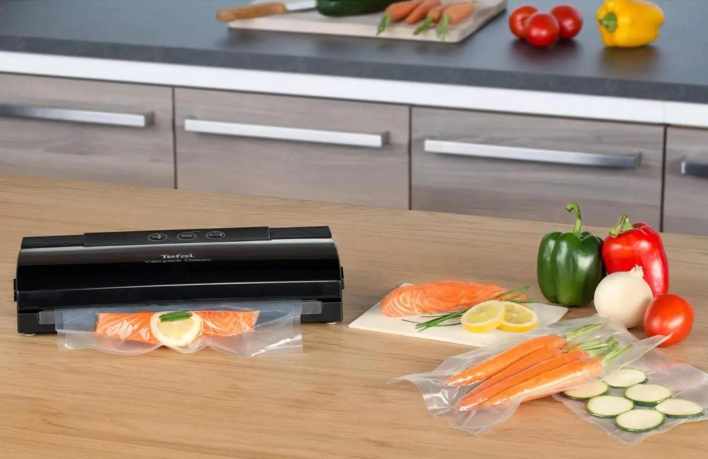 Aparat pentru vidare Tefal VacuPack Classic VT254070 (Black)