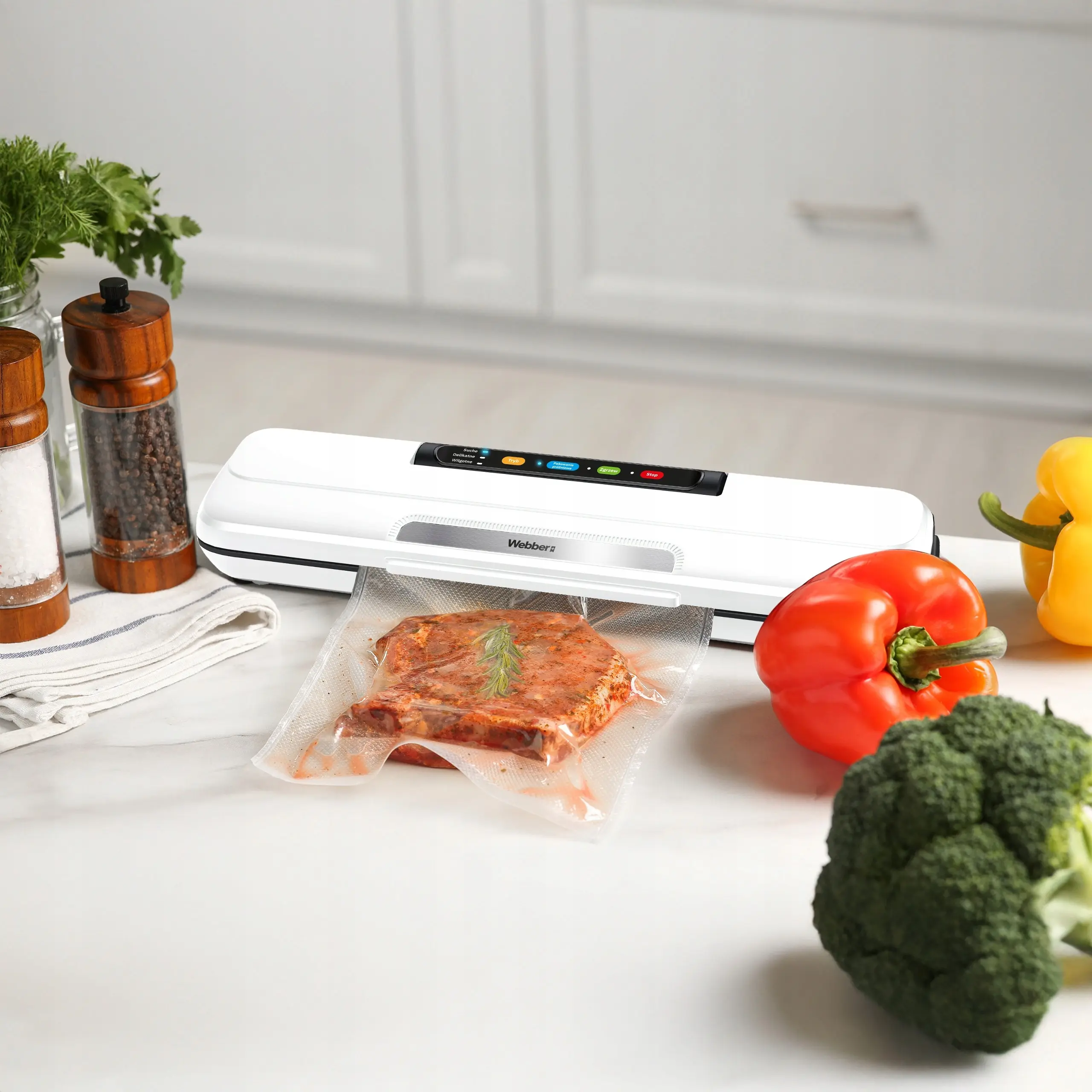 Вакуумный упаковщик Webber 05V168B (White)