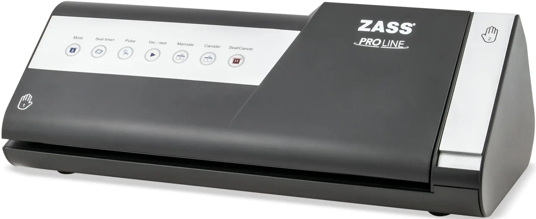 Ambalator vacuum Zass Pro Line ZVS 09 (Black/Inox)