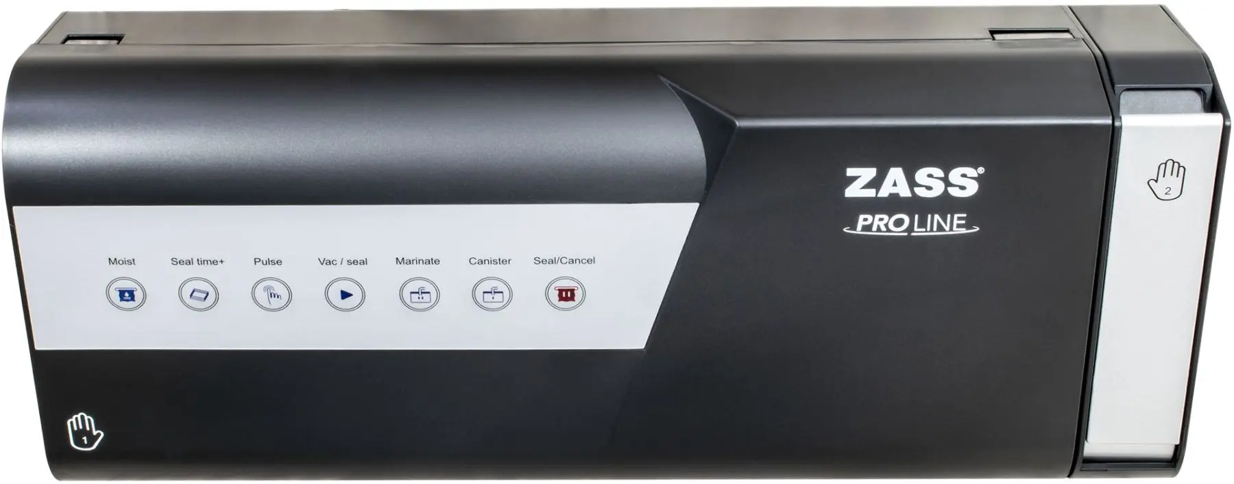 Ambalator vacuum Zass Pro Line ZVS 09 (Black/Inox)