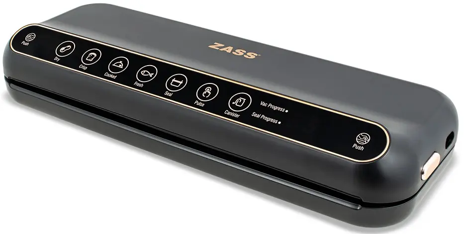 Aparat pentru vidare Zass Rose Gold ZVS 21 (Black)