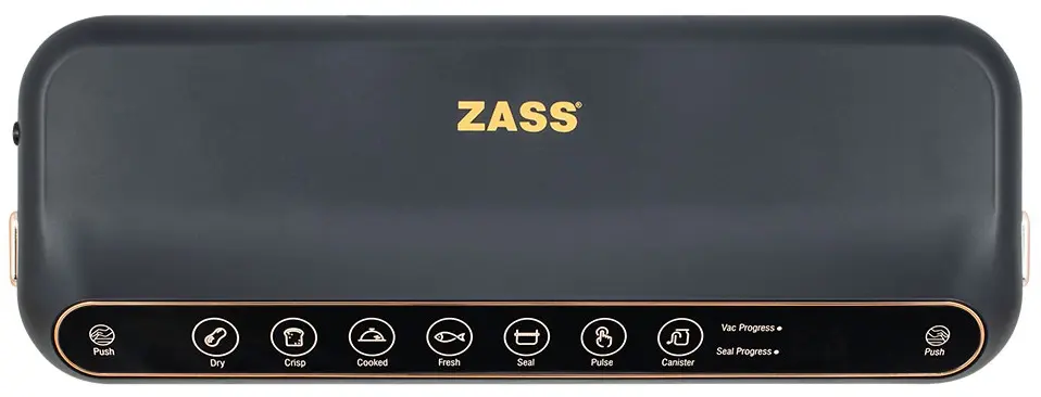 Aparat pentru vidare Zass Rose Gold ZVS 21 (Black)