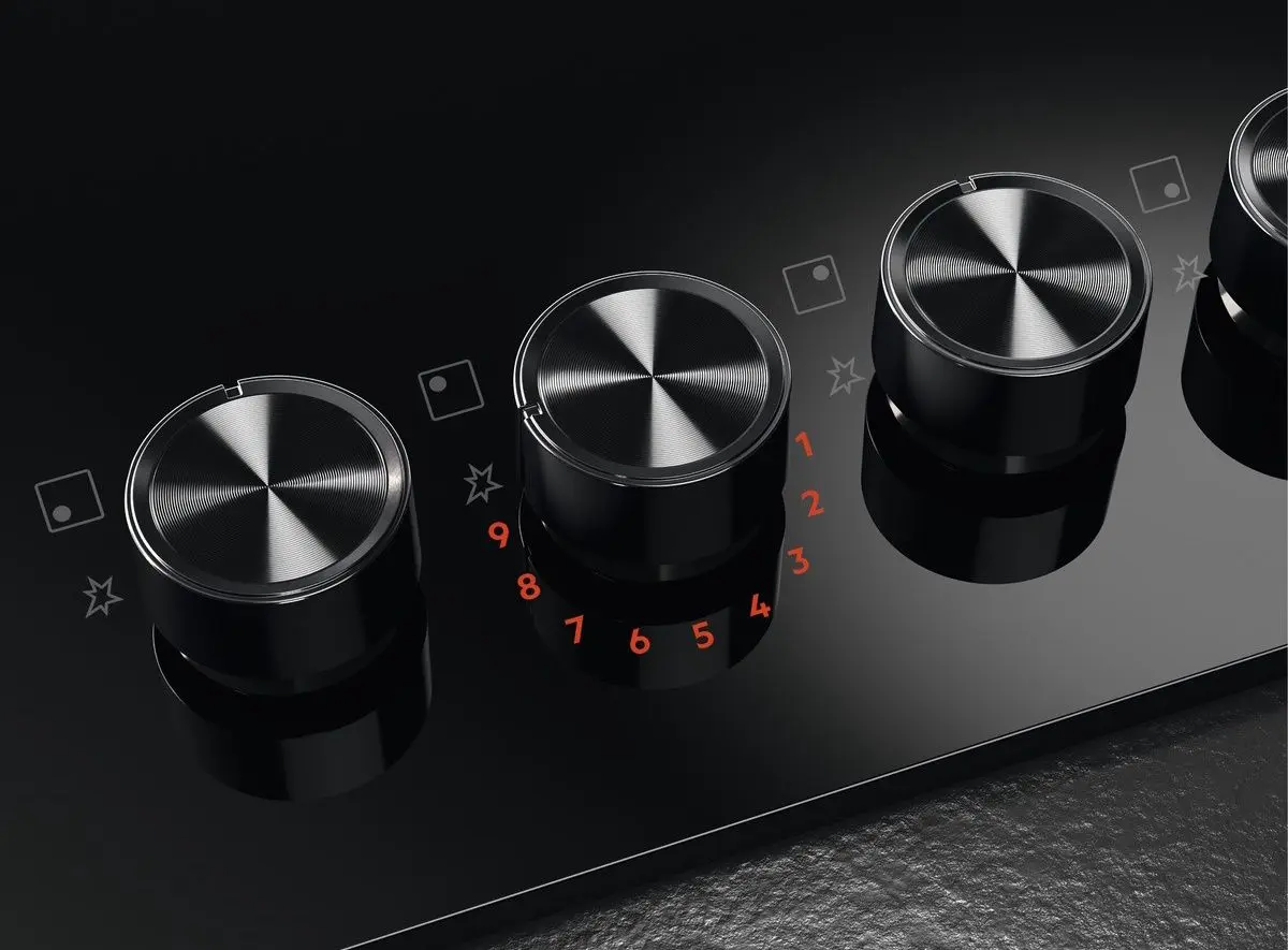 Plita de gaz incorporabila AEG HKB64453NB (Black)