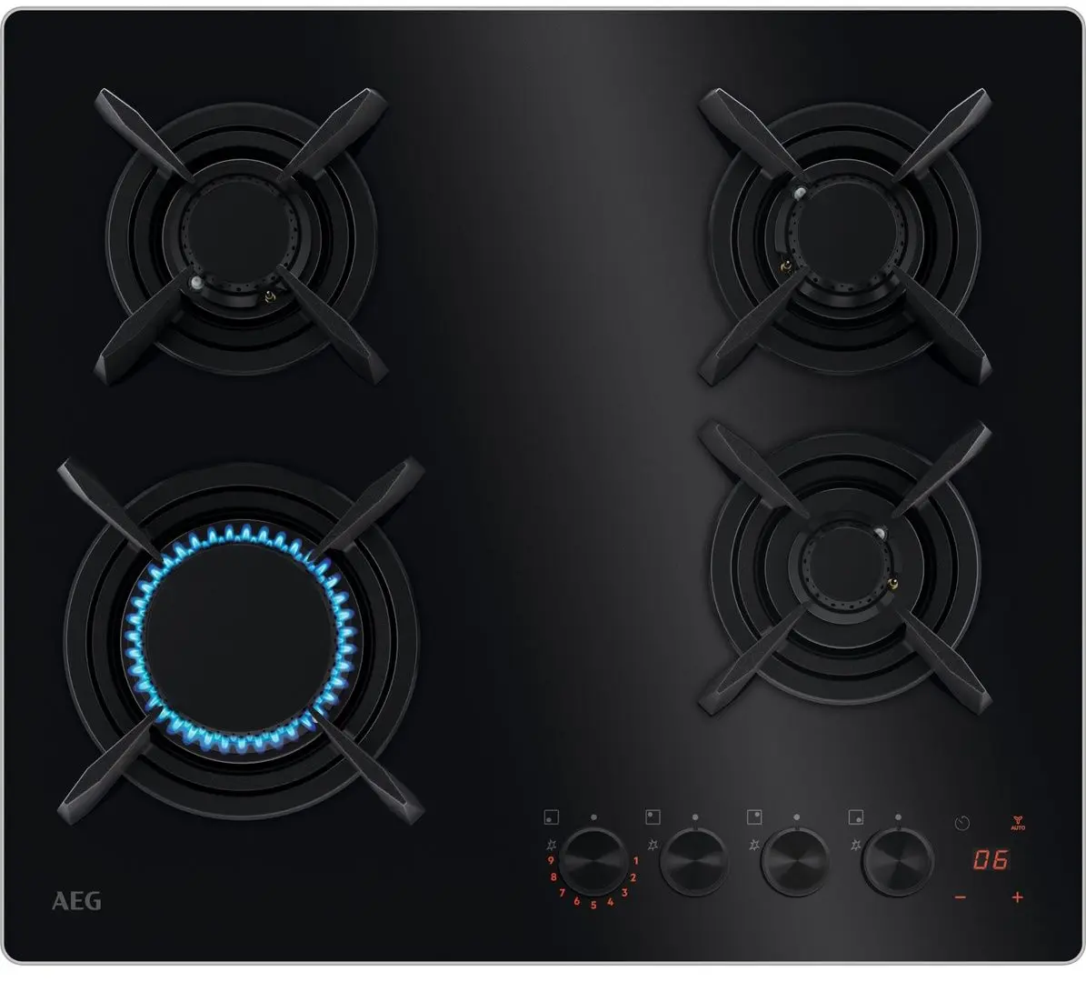 Plita de gaz incorporabila AEG HKB64453NB (Black)