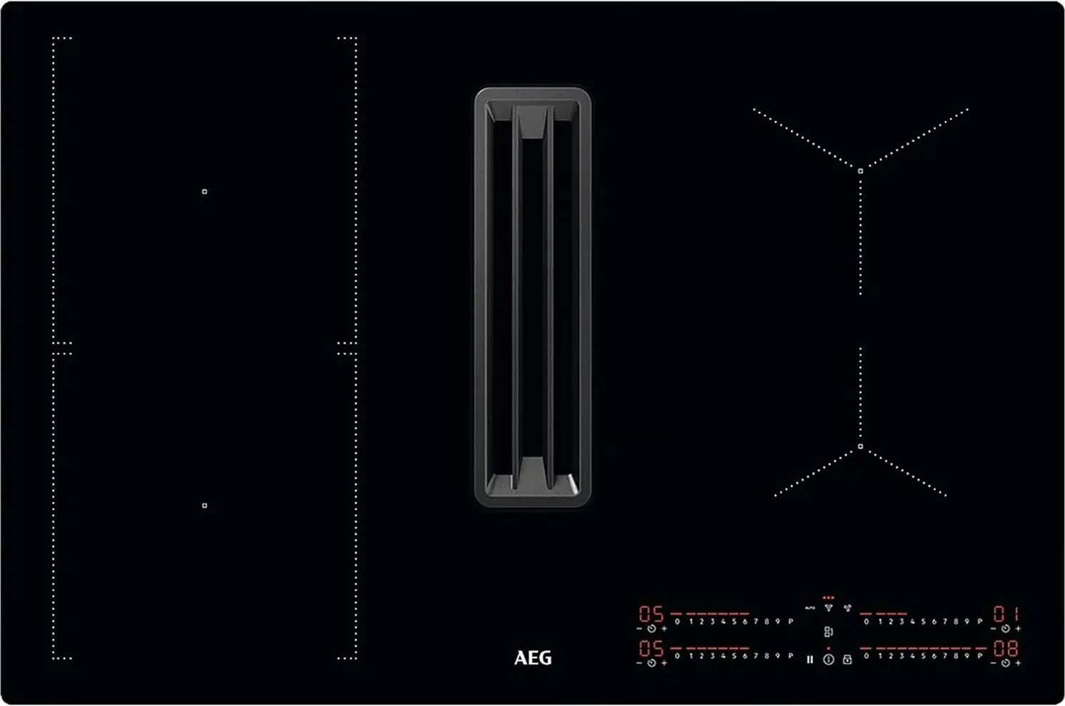 Plita incorporabila cu inductie Gorenje AEG CCE84543CB (Black)