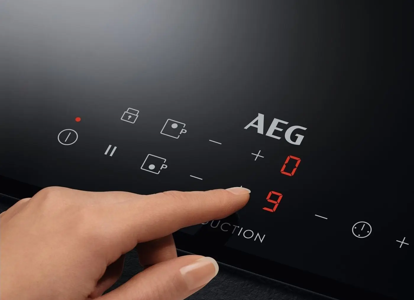 Plita incorporabila cu inductie AEG IKB32300CB (Black)