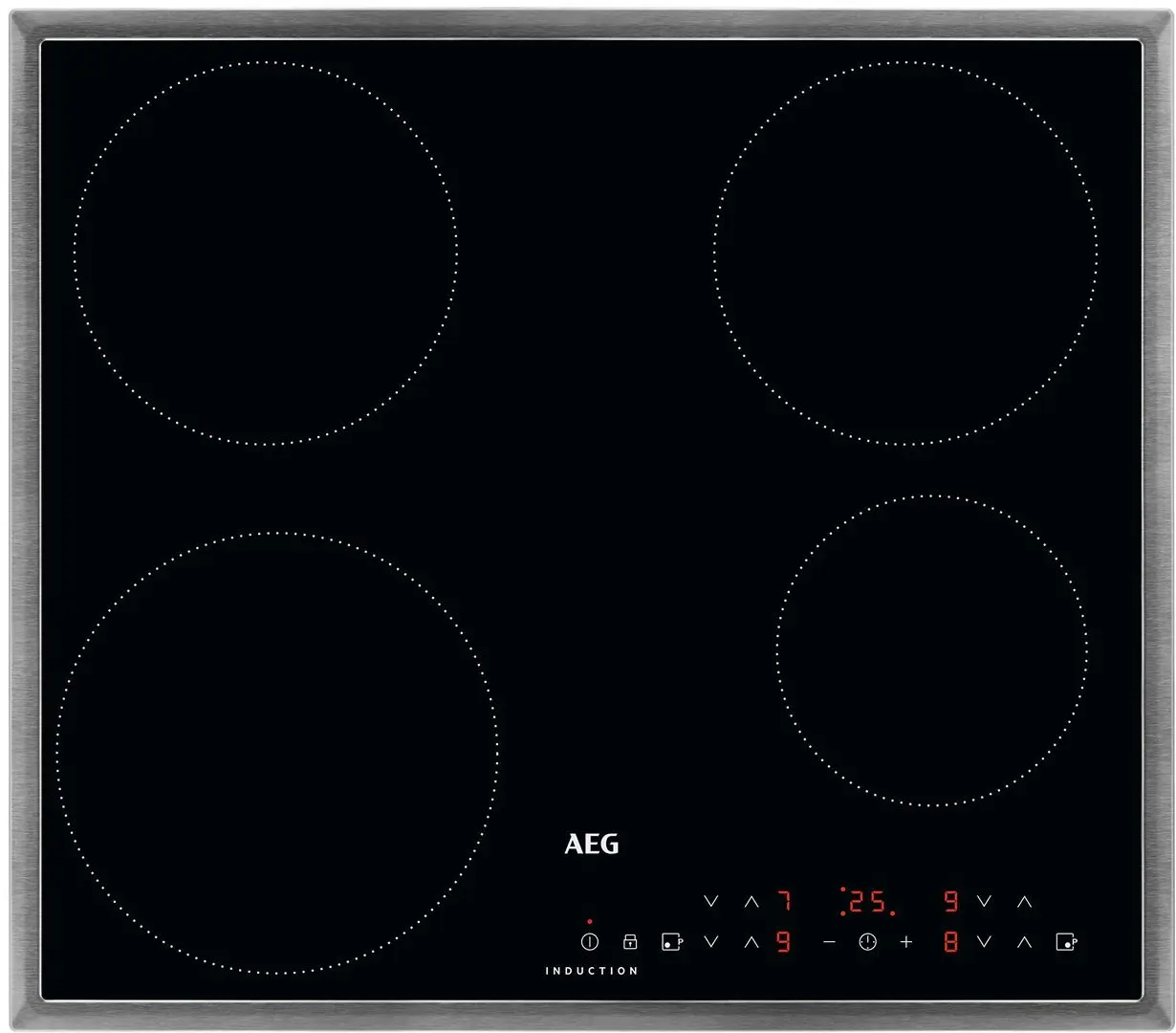 Встраиваемая индукционная варочная панель AEG IKB64301FB (Black)