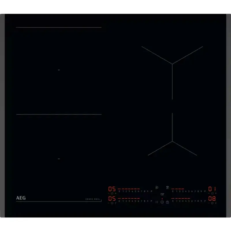 Plita incorporabila cu inductie AEG TI64IB10FB (Black)