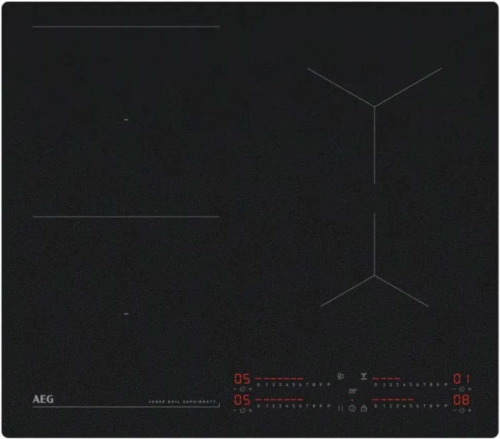 Встраиваемая индукционная варочная панель AEG TI64IB10IZ (Black)