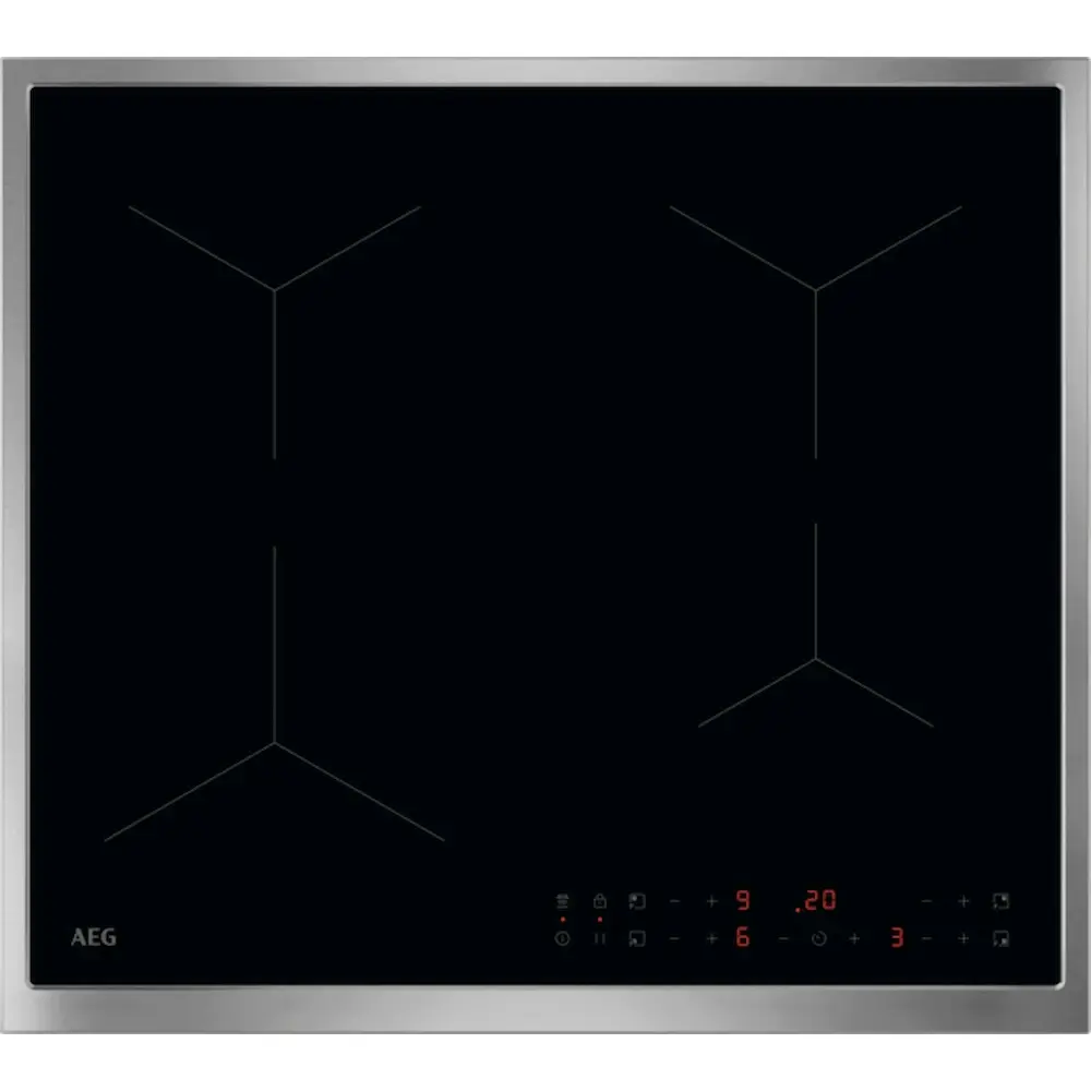 Встраиваемая индукционная варочная панель AEG TN64IA00XB (Black)
