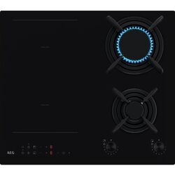 Встраиваемая комбинированная варочная панель AEG HDB64623NB (Black)