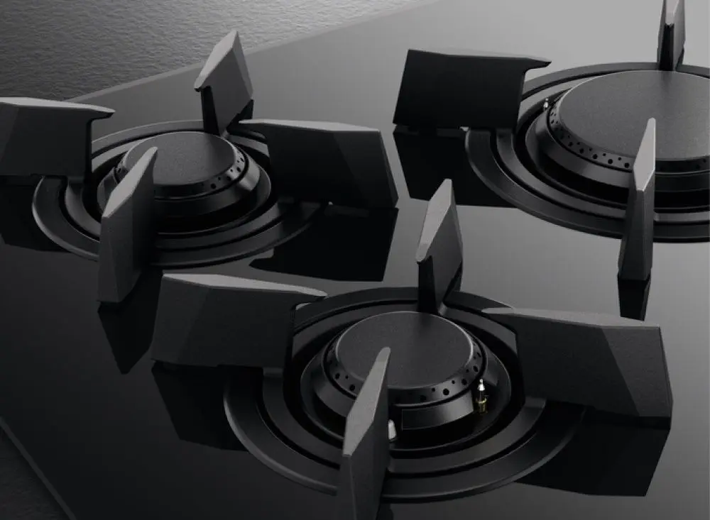 Aragaz incorporabil AEG Flamelight HKB75453NB (Black)