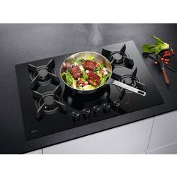 Aragaz incorporabil AEG Flamelight HKB75453NB (Black) Thumb