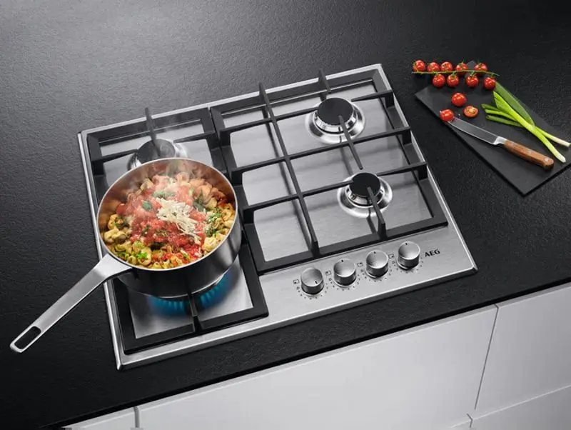 Aragaz incorporabil AEG HGB64420SM (Inox)