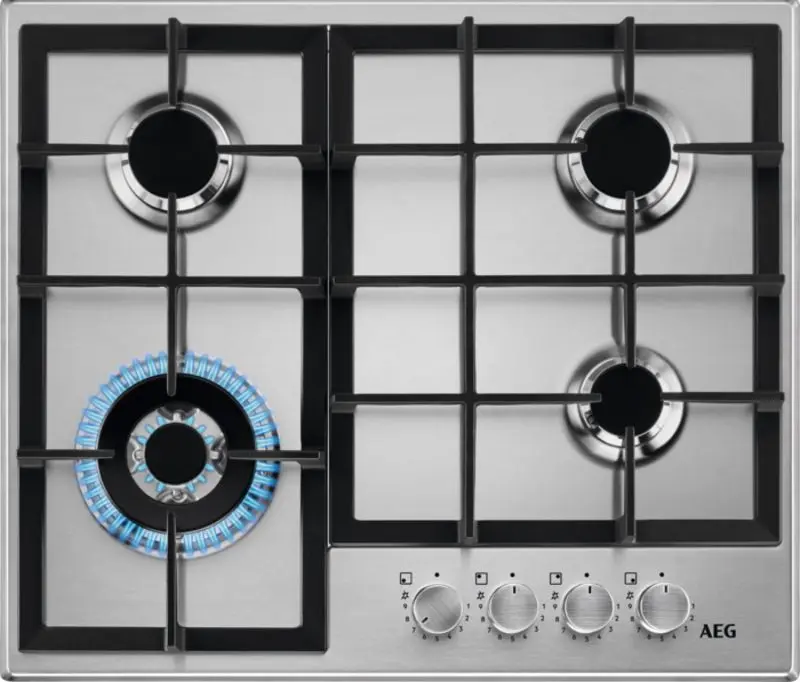 Aragaz incorporabil AEG HGB64420SM (Inox)