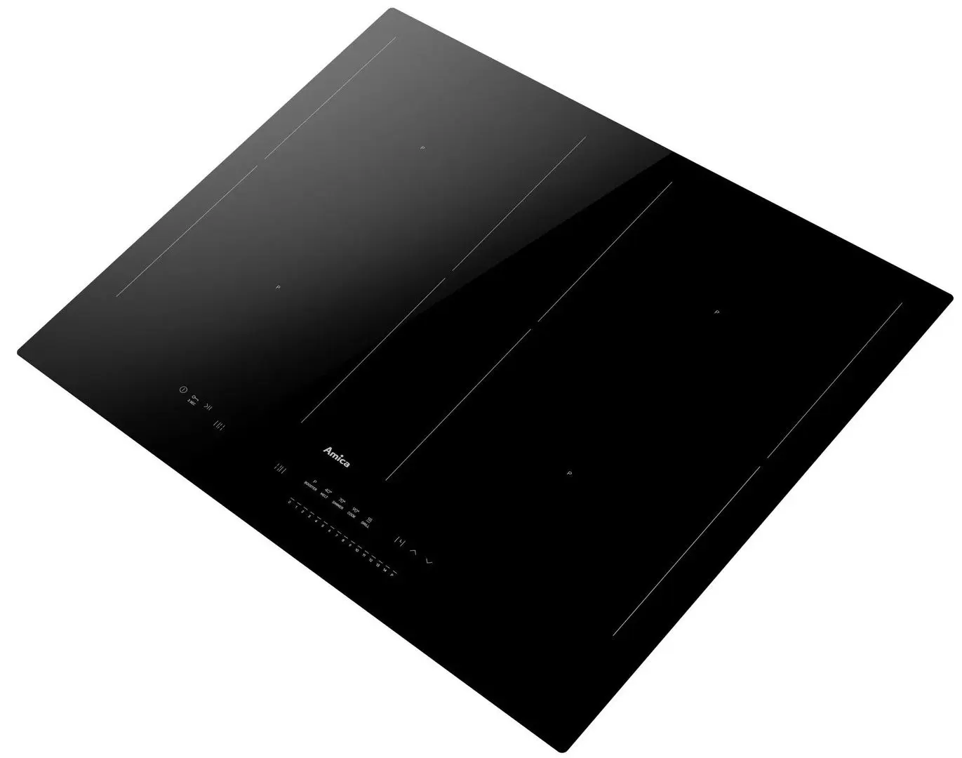 Встраиваемая индукционная варочная панель Amica DI 6415 SBB (Black) - 3