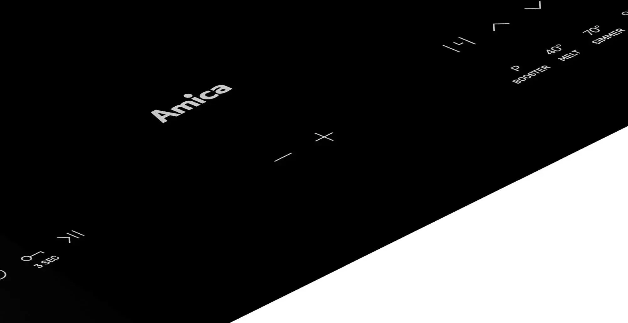 Plita incorporabila cu inductie Amica PIA6540PHTUN 3.0 (Black)