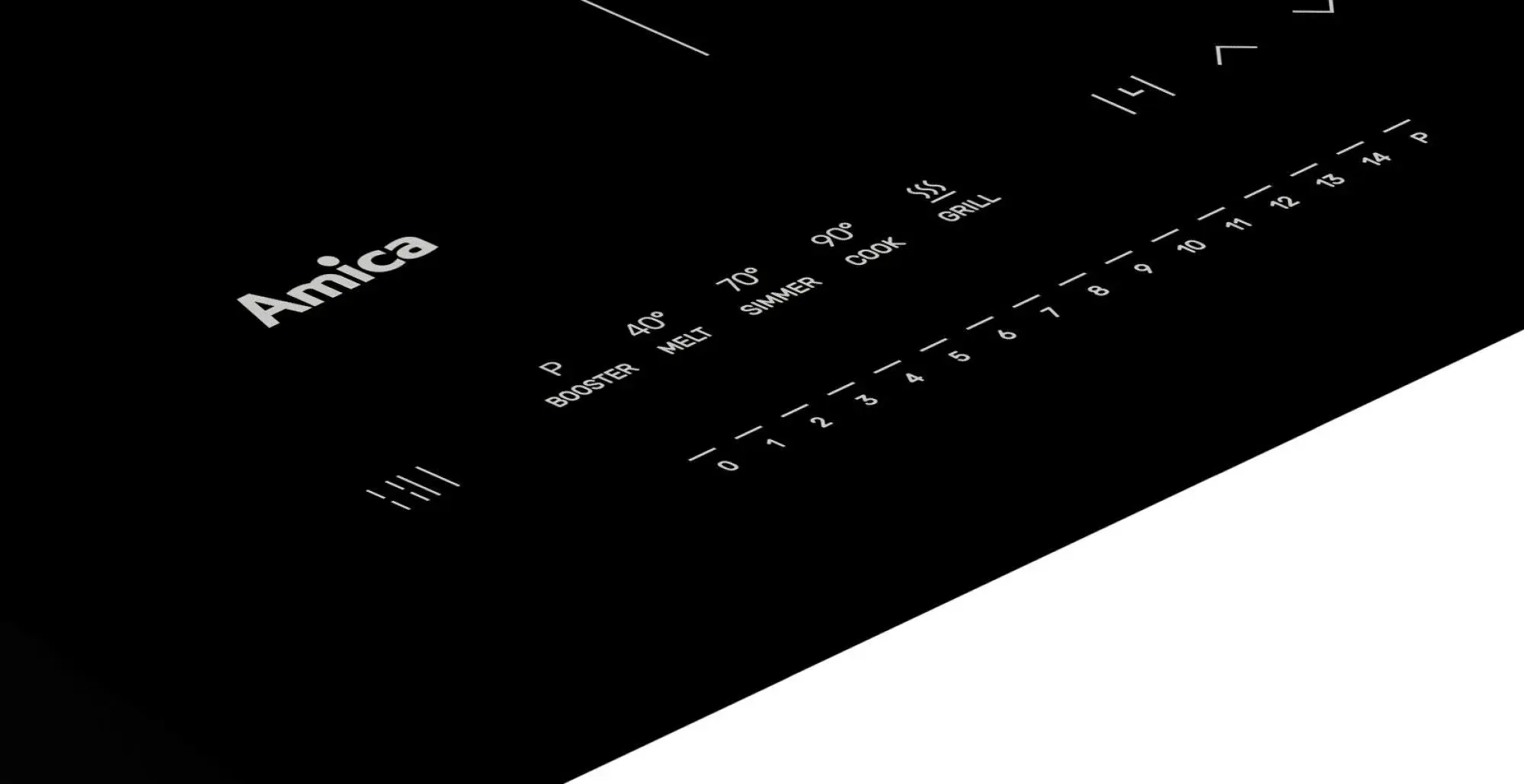 Plita incorporabila cu inductie Amica PIA6541PHTSUN 3.0 (Black)