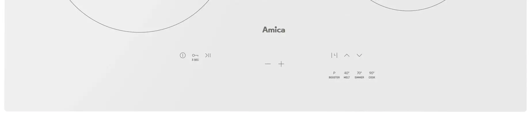 Plita incorporabila cu inductie Amica PIDH6140PHTUN 3.0 (White)