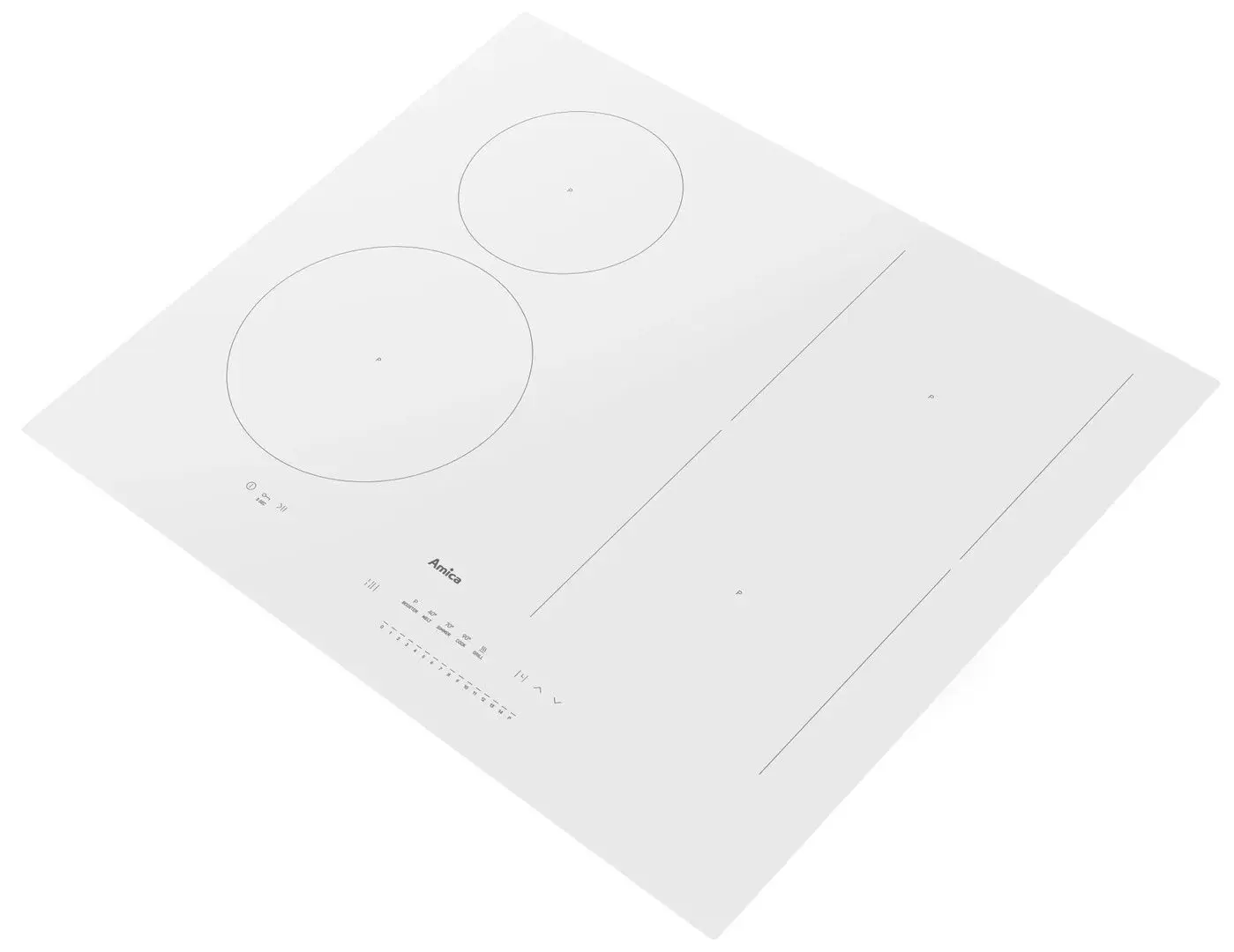 Встраиваемая индукционная варочная панель Amica PIDH6141PHTSUN 3.0 (White) - 4