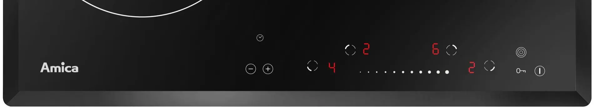 Встраиваемая электрическая варочная панель Amica PC6411FTS (Black) - 2