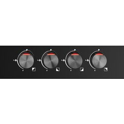 Встраиваемая газовая варочная панель Amica PGCD6100BoB (Black) Thumb