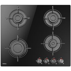 Встраиваемая газовая варочная панель Amica PGCD6100BoB (Black)