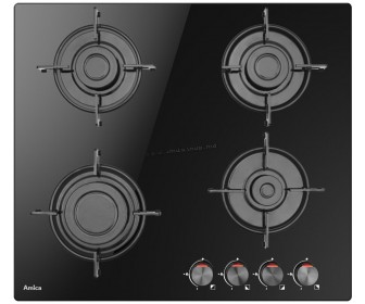 Встраиваемая газовая варочная панель Amica PGCD6100BoB (Black)