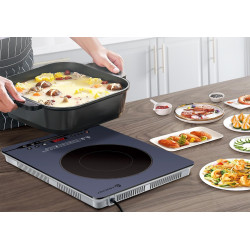 Plita incorporabila cu inductie Amzchef SK-20CB14T-BU (Blue) Thumb